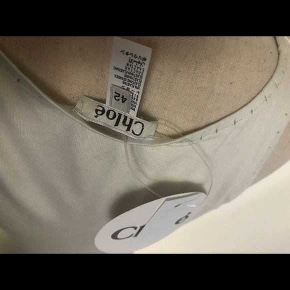 Chloe Mare Donna Summer Cover Up Tank Dress -White - Picture 5 of 7